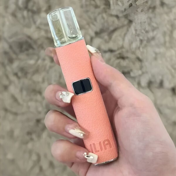 ILLA哩啞一代皮革主機-櫻花粉 ILIA主機 哩啞皮革煙桿 通配悅刻 Relx煙彈一代 711到付