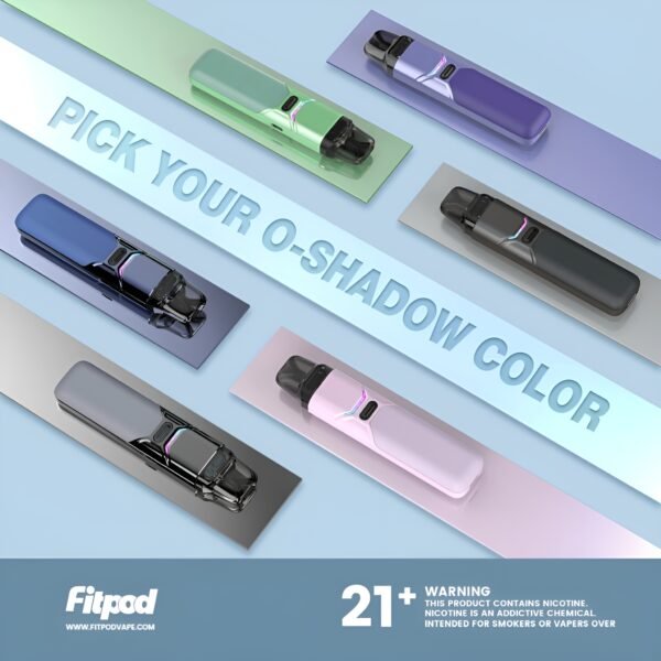 O-SHADOW小煙主機 FITPOD O-SHADOW小煙主機推薦 小蠻牛通用註油主機套組