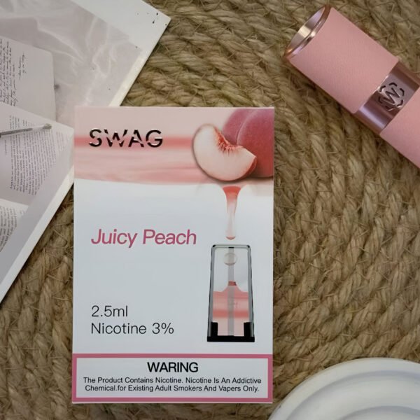 SWAG煙彈-實物 SWAG煙彈 通配Relx主機一代 買五盒送皮革主機 顯示特惠