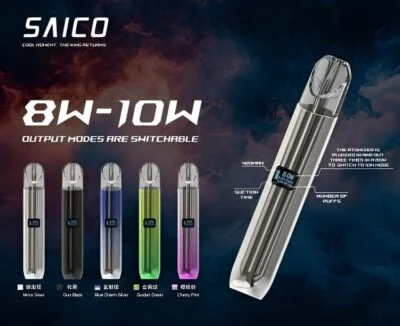 炫刻1 Saico 炫刻電子煙主機丨鋅合金帶屏主機|可換檔位主機
